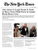Alex Jones&rsquo;s Legal Team Is Said to Have Sent Child Porn in Sandy Hook Hoax Case
