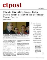 Clients like Alex Jones, Fotis Dulos court disfavor for attorney Norm Pattis