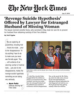 &lsquo;Revenge Suicide Hypothesis&rsquo; Offered by Lawyer for Estranged Husband of Missing Woman