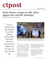 Fotis Dulos clings to life after apparent suicide attempt