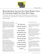 'Heartbroken' Lawyer For Fotis Dulos Vows To Continue Fight To Clear His Name