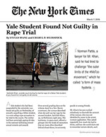 Yale Student Found Not Guilty in Rape Trial