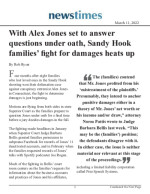 With Alex Jones set to answer questions under oath, Sandy Hook families’ fight for damages heats up